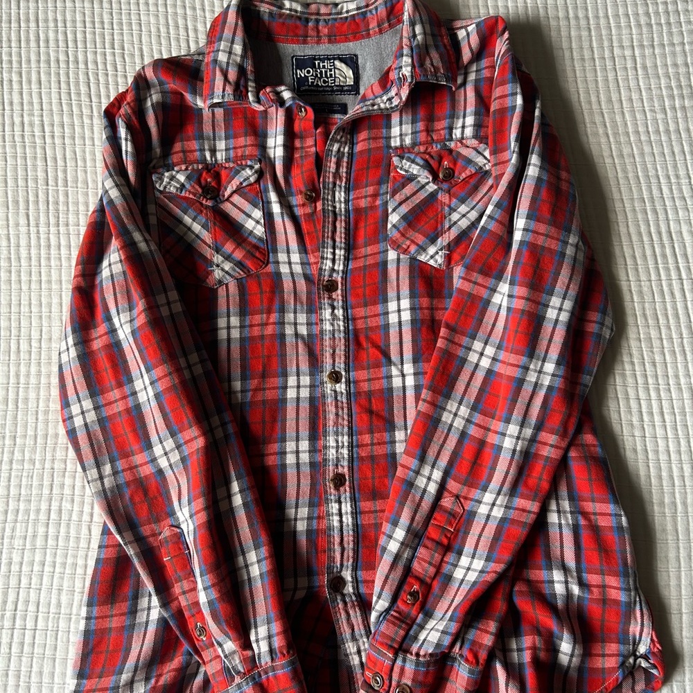 Men’s long sleeve flannel plaid shirt